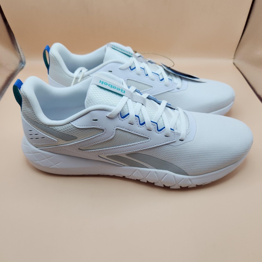 Reebok Flexagon Energy TR 4 Shoes Mens Size 11.5 White Training Gym Sneakers